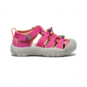 Pink Kids' Keen Newport H2 Sandals | 10487-EDHA