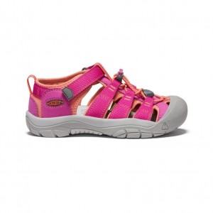 Pink Kids' Keen Newport H2 Sandals | 67039-VNKF