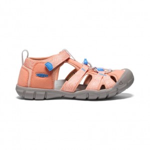 Pink Kids' Keen Seacamp II CNX Sandals | 10297-CDVT