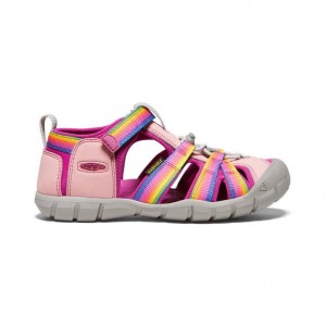 Pink Kids' Keen Seacamp II CNX Sandals | 59214-OLNX