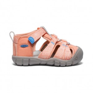 Pink Kids' Keen Seacamp II CNX Sandals | 69780-YUTL