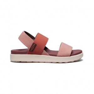 Pink Women Keen Elle Backstrap Sandals | 85704-RSAK