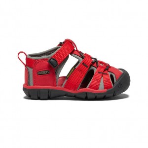 Red Kids' Keen Seacamp II CNX Sandals | 69827-HCGM