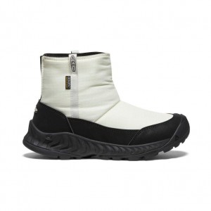 White Women Keen Hood NXIS Waterproof Pull-On Boots | 46829-OVLP