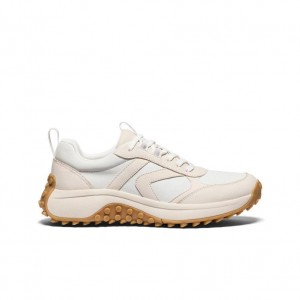 White Women Keen KS86 Leather Sneakers | 13567-UQBA