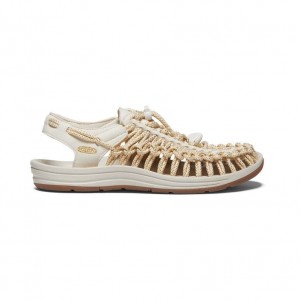 White Women Keen UNEEK Sneaker Sandals | 03875-SPAQ