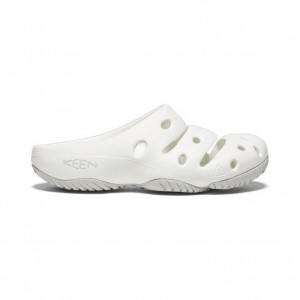 White Women Keen Yogui Clog Slides | 42360-VJEB