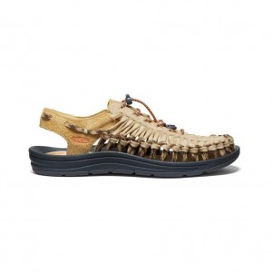 Yellow Men Keen UNEEK Flat Cord Sneaker x SNS Sandals | 94651-CYGS