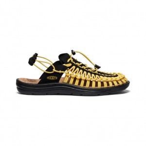 Yellow Men Keen UNEEK II Convertible Sandals | 68734-OQCD