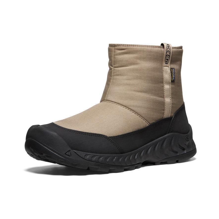 Beige Men Keen Hood NXIS Waterproof Winter Pull-On Boots | 25367-GCXA