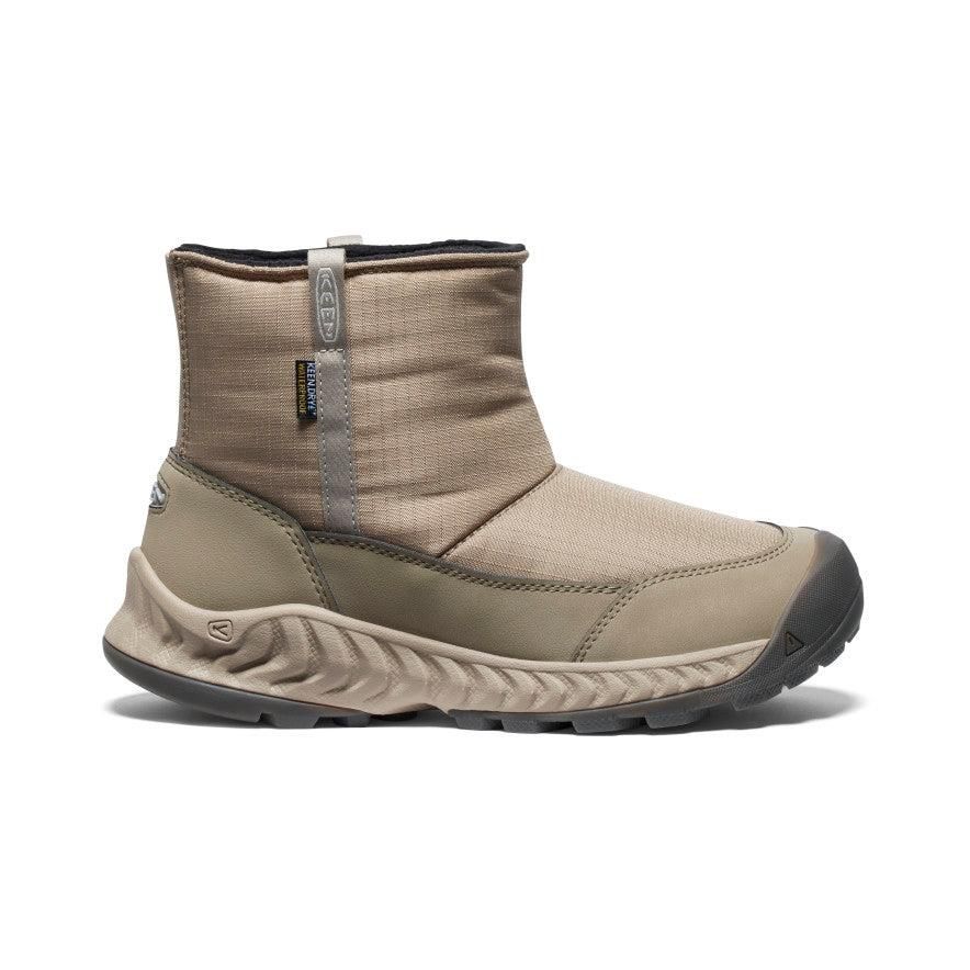 Beige Women Keen Hood NXIS Waterproof Pull-On Boots | 67389-LFQY