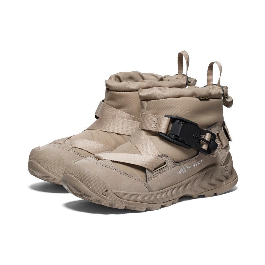 Beige Women Keen Hoodzerra NXIS Waterproof x HYKE Boots | 04285-CFWQ