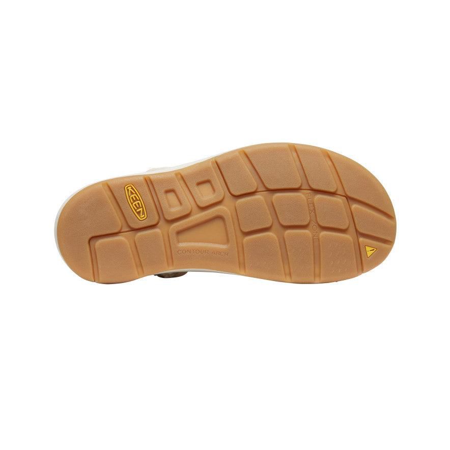 Beige Women Keen UNEEK Canvas Sandals | 09764-HDQA