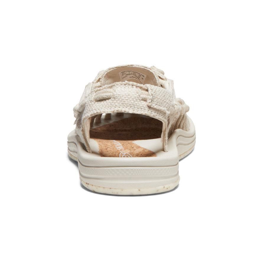 Beige Women Keen UNEEK Canvas x Skall Studio Sandals | 39615-PTIX