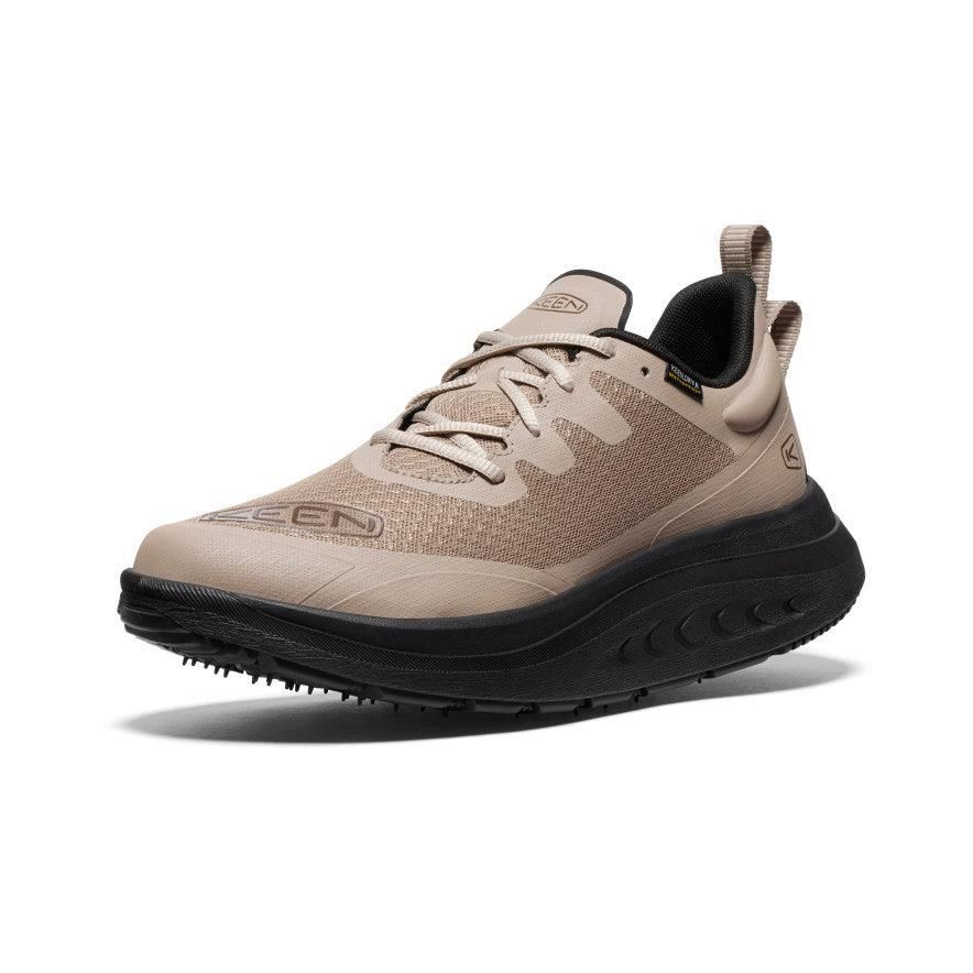 Beige Women Keen WK400 Waterproof Walking Shoes | 93815-FRQK