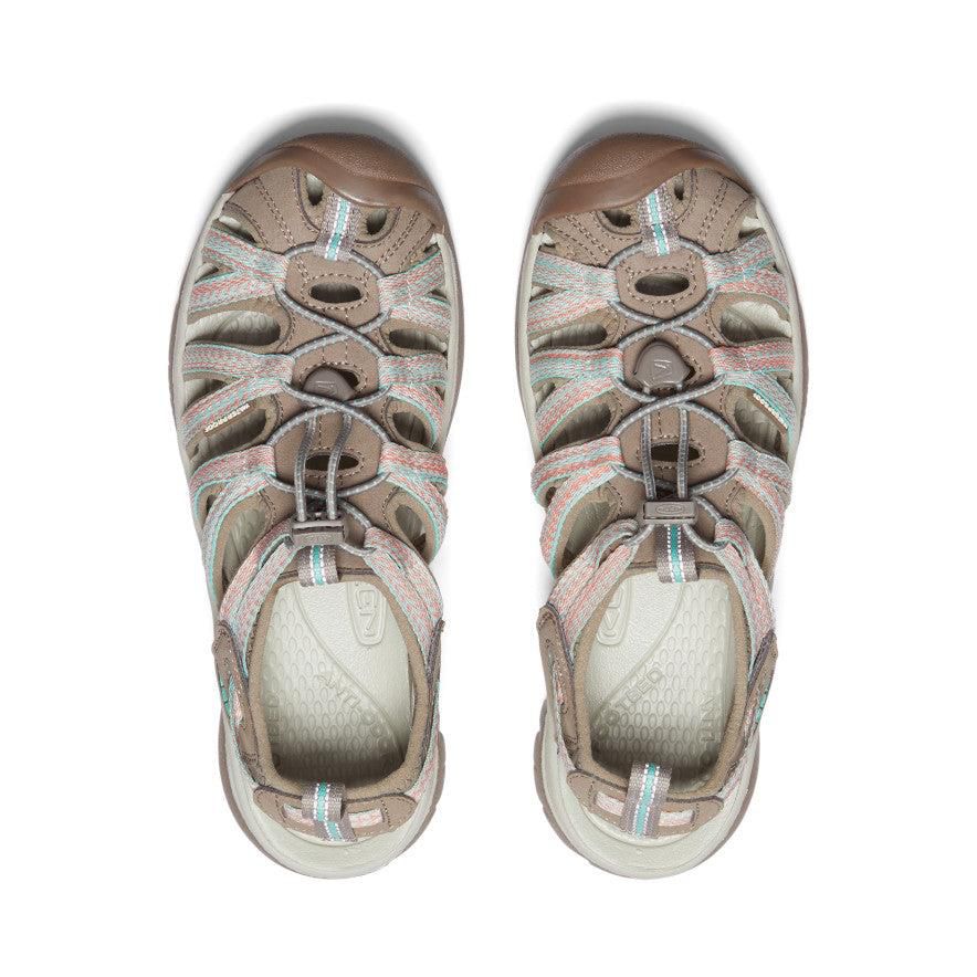 Beige Women Keen Whisper Hiking Sandals | 91504-AEQP