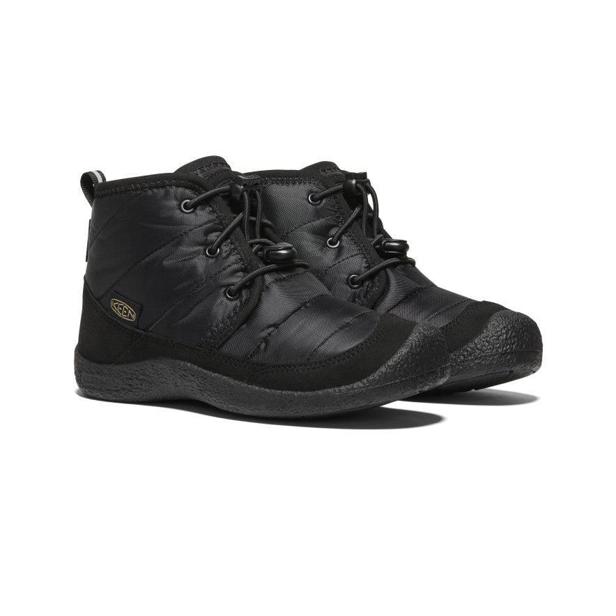 Black Kids' Keen Howser II Waterproof Chukka Boots | 12054-ZTCV