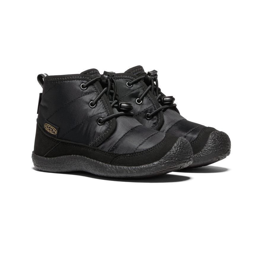 Black Kids' Keen Howser II Waterproof Chukka Boots | 65047-LGKY