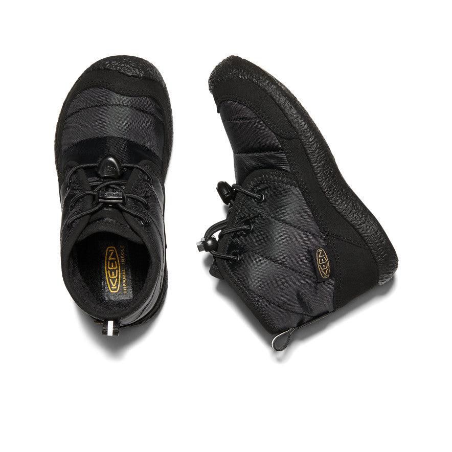 Black Kids' Keen Howser II Waterproof Chukka Boots | 65047-LGKY