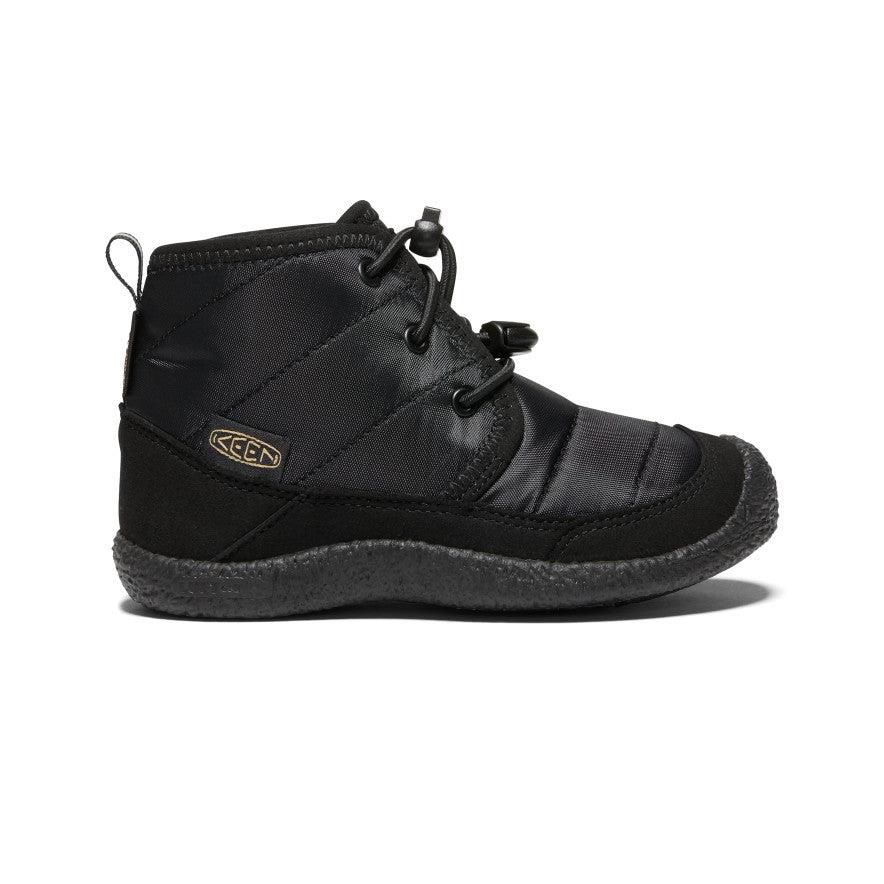 Black Kids\' Keen Howser II Waterproof Chukka Boots | 65047-LGKY