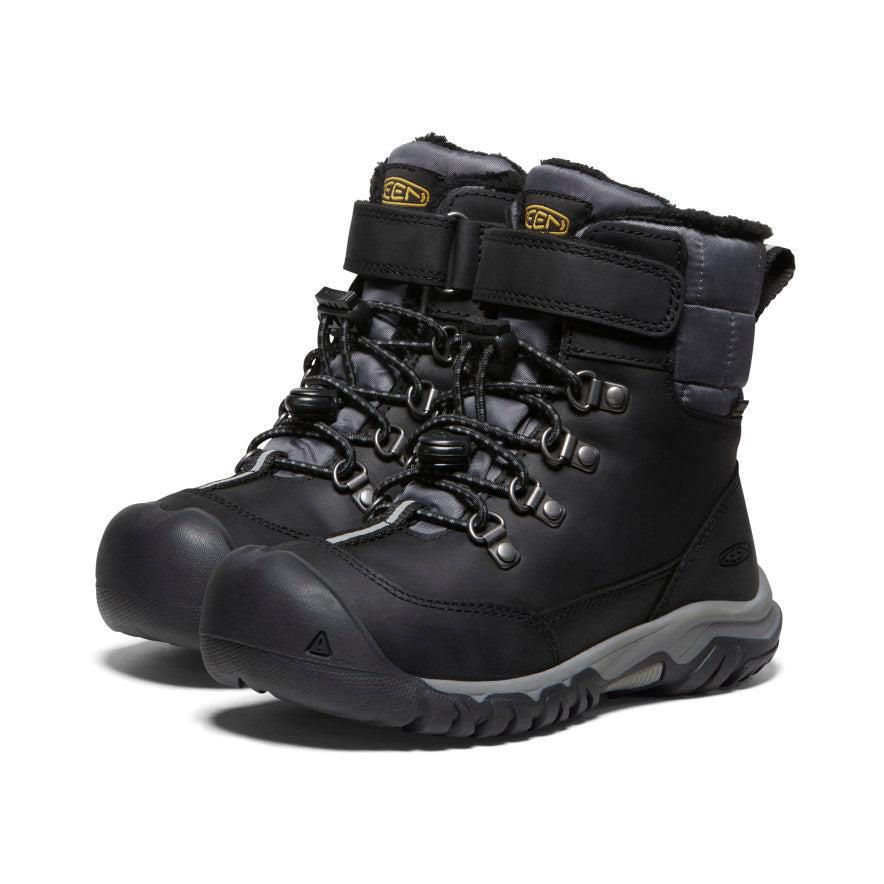 Black Kids' Keen Kanibou Waterproof Winter Boots | 31625-SYTC