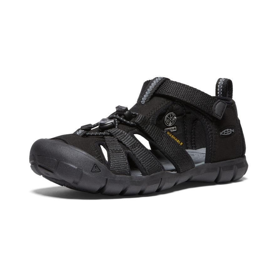 Black Kids' Keen Seacamp II CNX Sandals | 45092-SBPD