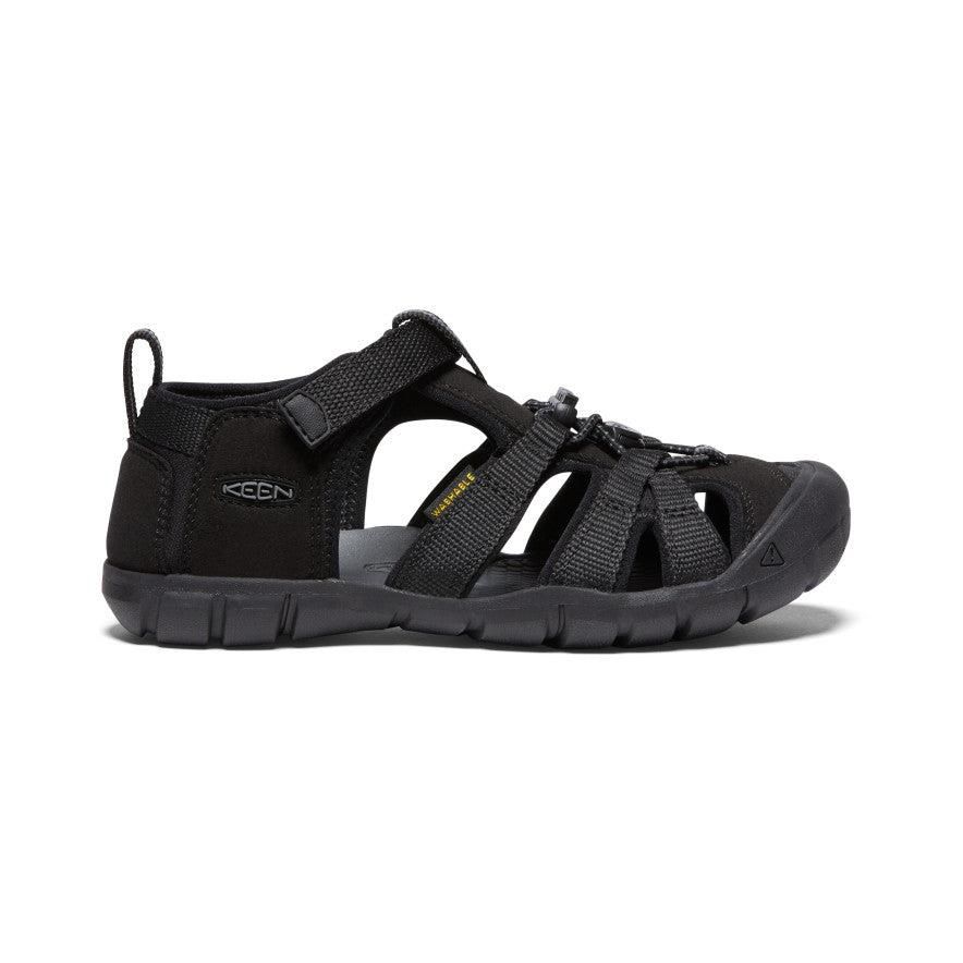 Black Kids\' Keen Seacamp II CNX Sandals | 45092-SBPD