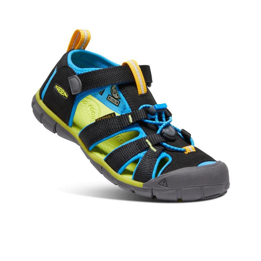 Black Kids' Keen Seacamp II CNX Sandals | 53178-SMTC