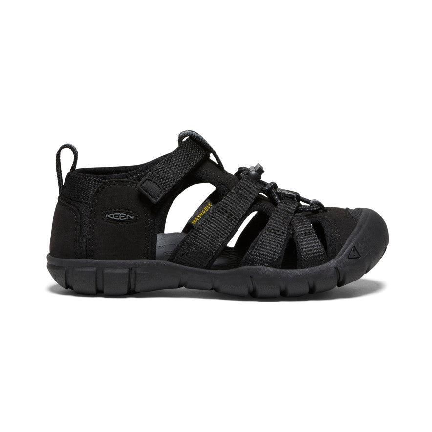 Black Kids\' Keen Seacamp II CNX Sandals | 29601-ICQK