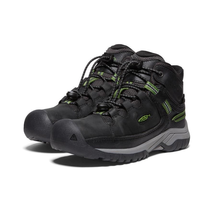 Black Kids' Keen Targhee Waterproof Boots | 95204-RCVU