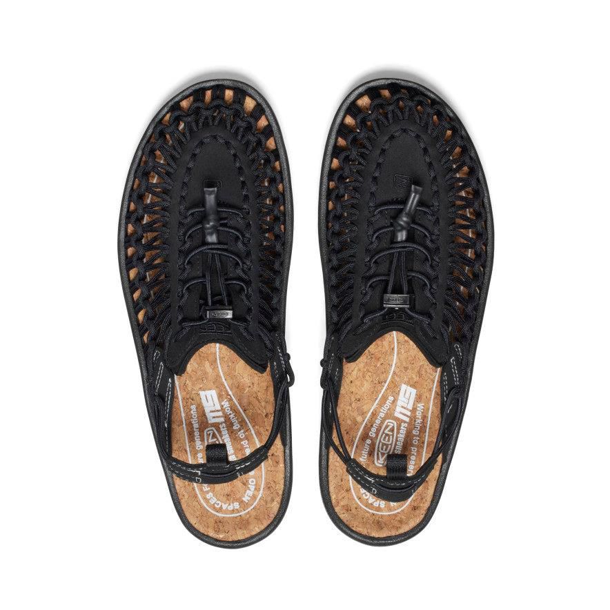 Black Men Keen All Gender UNEEK II Convertible x Mita Sneakers Slides | 31675-ILZH