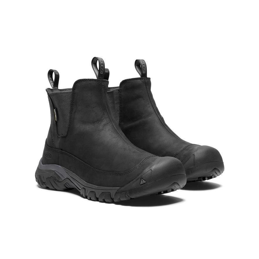 Black Men Keen Anchorage III Waterproof Boots | 32905-AVSF