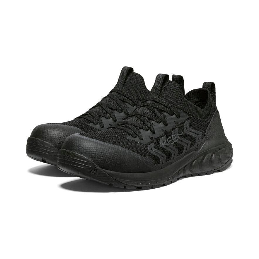 Black Men Keen Arvada Shift Sneaker (Carbon-Fiber Toe) Work Shoes | 81947-BFIP