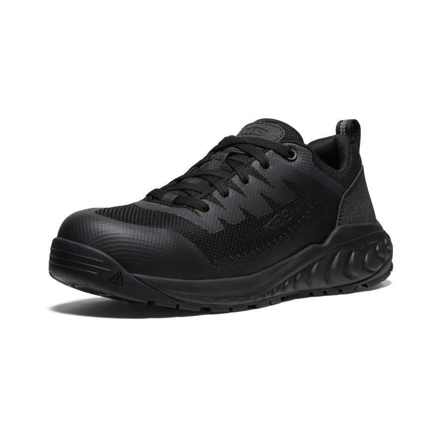 Black Men Keen Arvada Sneaker (Carbon-Fiber Toe) Work Shoes | 73598-OLNE