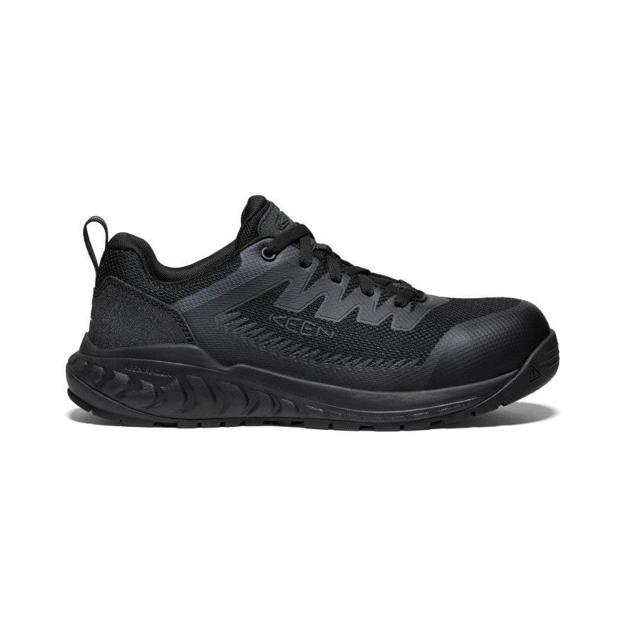 Black Men Keen Arvada Sneaker (Carbon-Fiber Toe) Work Shoes | 73598-OLNE