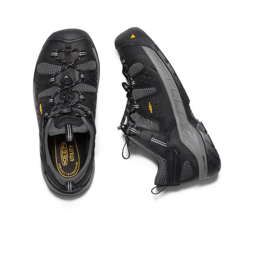 Black Men Keen Atlanta Cool II (Steel Toe) Sneakers | 95431-CITX