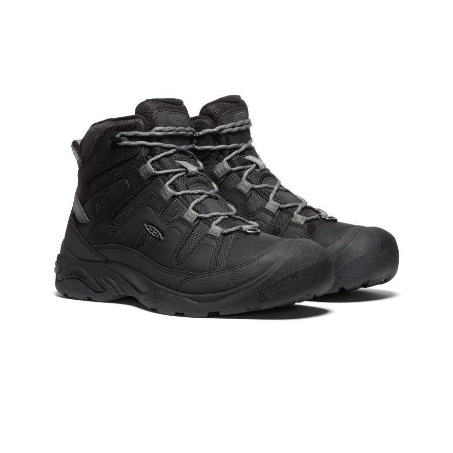 Black Men Keen Circadia Polar Waterproof Hiking Boots | 32610-PHGR