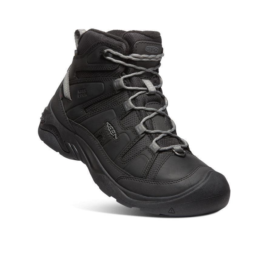 Black Men Keen Circadia Polar Waterproof Hiking Boots | 32610-PHGR