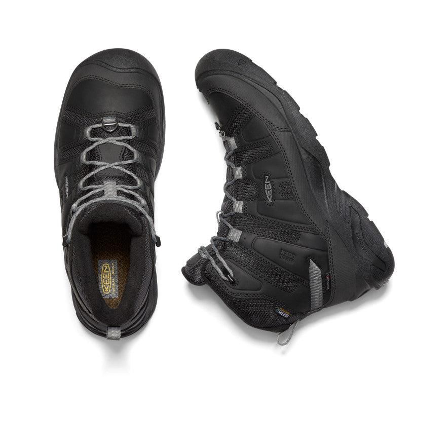 Black Men Keen Circadia Polar Waterproof Hiking Boots | 32610-PHGR