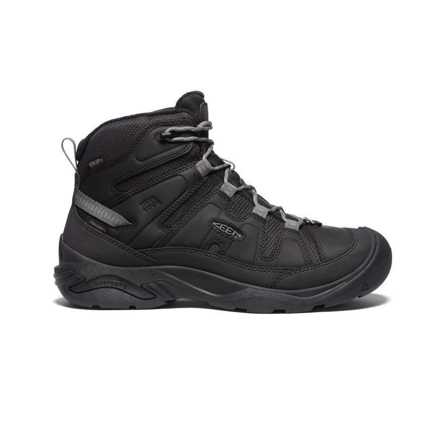 Black Men Keen Circadia Polar Waterproof Hiking Boots | 32610-PHGR