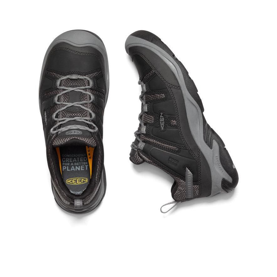 Black Men Keen Circadia Vent Hiking Shoes | 68294-PDBF