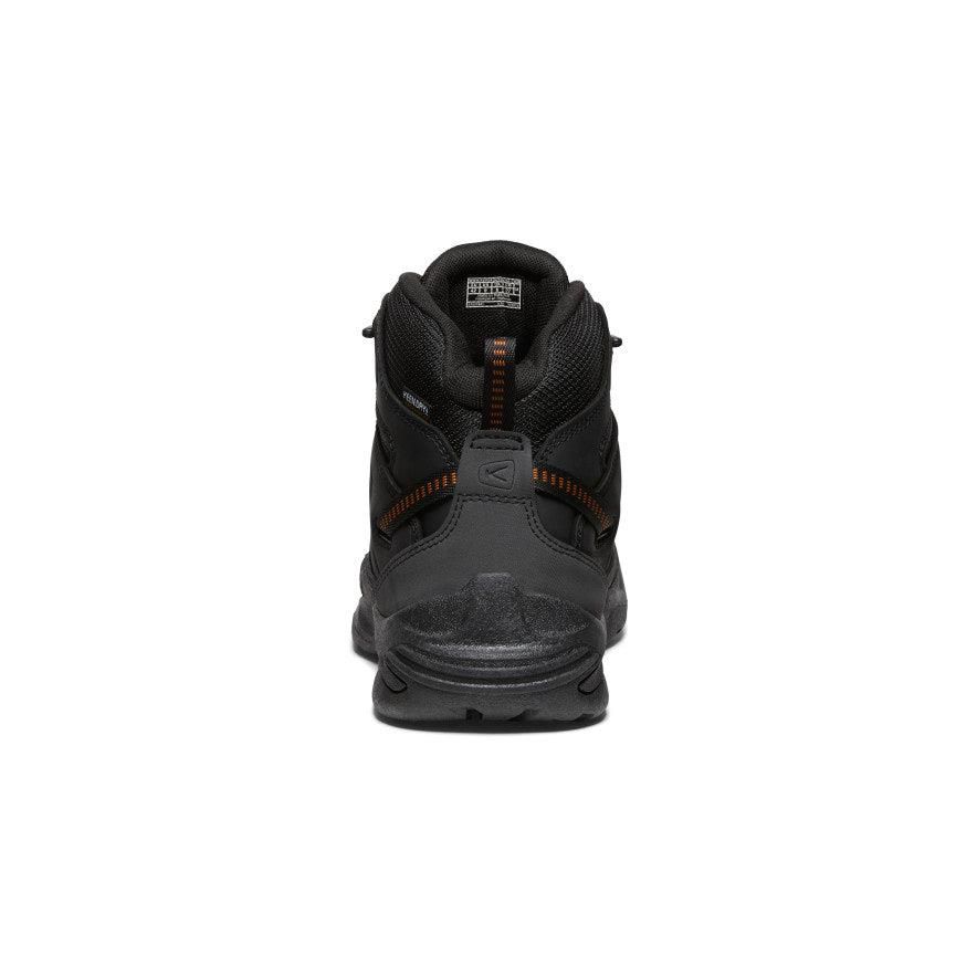 Black Men Keen Circadia Waterproof Hiking Boots | 73861-MTSN