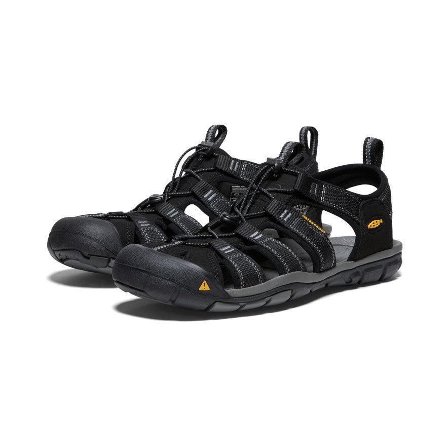 Black Men Keen Clearwater CNX Hiking Sandals | 02693-KVLC