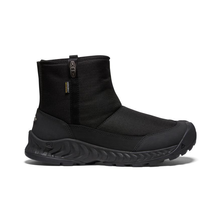 Black Men Keen Hood NXIS Waterproof Winter Pull-On Boots | 94805-TMSA