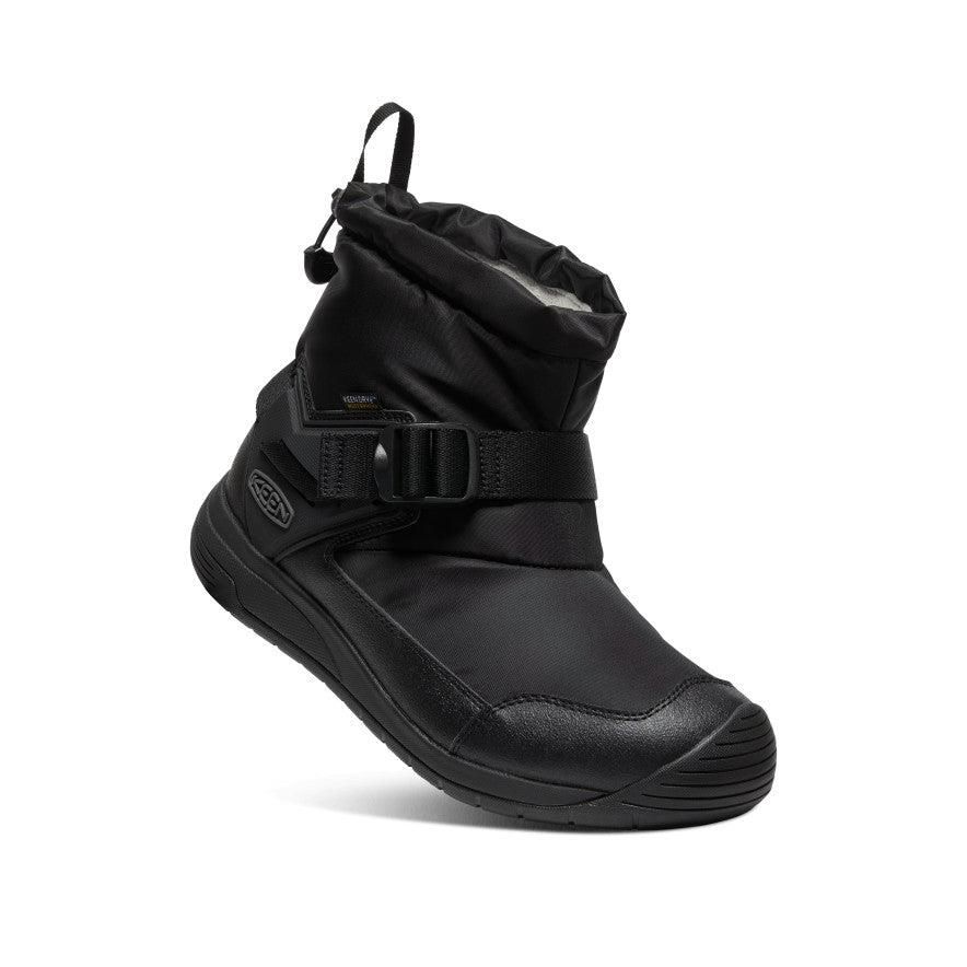 Black Men Keen Hoodromeo Waterproof Slip-On Boots | 38916-MXAY