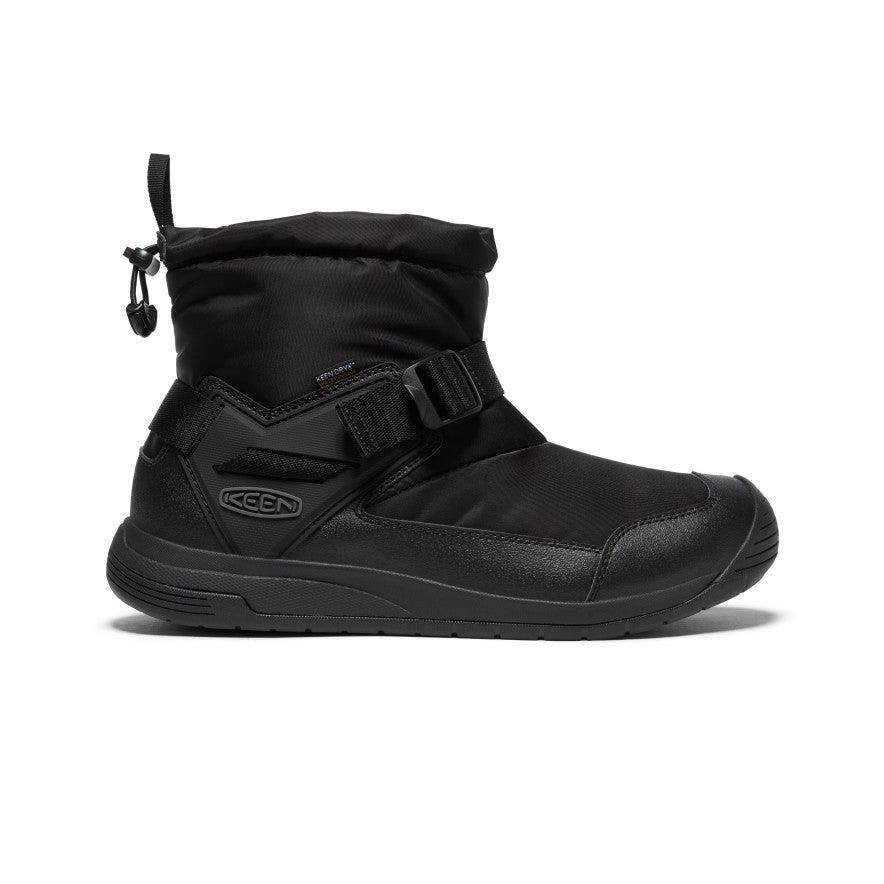 Black Men Keen Hoodromeo Waterproof Slip-On Boots | 38916-MXAY