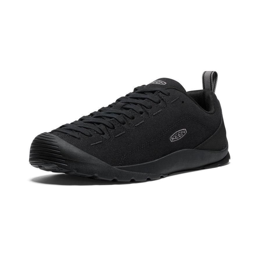 Black Men Keen Jasper Canvas Sneakers | 02481-KBCE