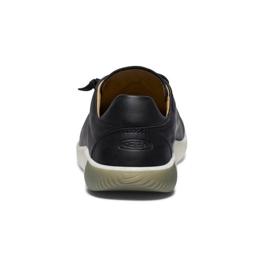 Black Men Keen KNX Leather Sneakers | 34061-IUVZ