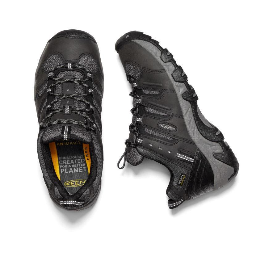 Black Men Keen Koven Waterproof Hiking Shoes | 54129-JXGS