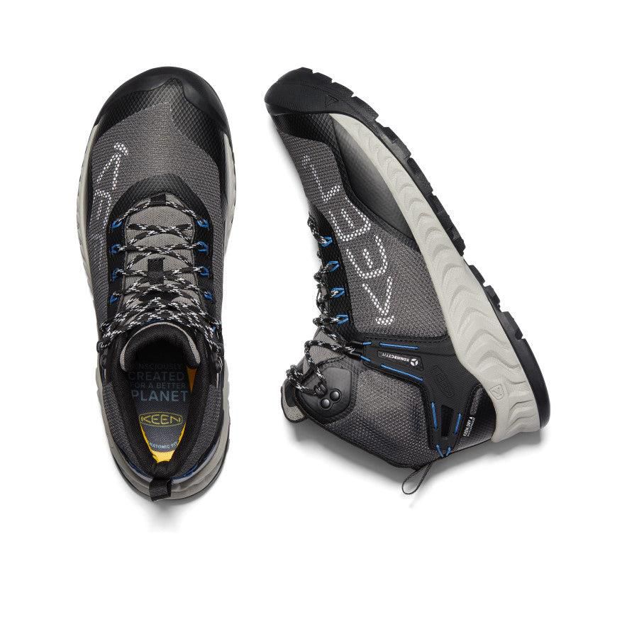 Black Men Keen NXIS EVO Waterproof Hiking Boots | 48612-HISV